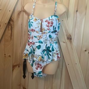 Unbranded peplum one piece bathing suit xxl